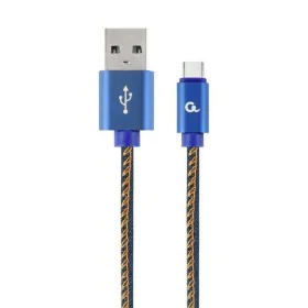 Cabo USB A para USB C GEMBIRD CC-USB2J-AMCM-1M-BL Azul 1 m de GEMBIRD, Cabos USB - Ref: S9115287, Preço: 3,33 €, Desconto: %