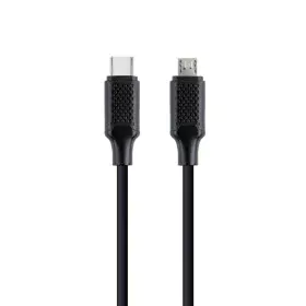 Câble Micro USB 2.0 B vers USB C GEMBIRD CC-USB2-CMMBM-1.5M Noir 1,5 m de GEMBIRD, Câbles USB - Réf : S9115291, Prix : 3,58 €...