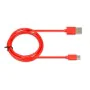 Cable USB A a USB C Ibox IKUMTCR Rojo 1 m de Ibox, Cables USB - Ref: S9115299, Precio: 3,07 €, Descuento: %