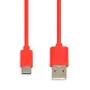 Cabo USB A para USB C Ibox IKUMTCR Vermelho 1 m de Ibox, Cabos USB - Ref: S9115299, Preço: 3,07 €, Desconto: %