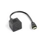 Adaptador/Conversor AV Lanberg AD-0019-BK Preto 20 cm de Lanberg, Adaptadores DVI-HDMI - Ref: S9115325, Preço: 5,54 €, Descon...