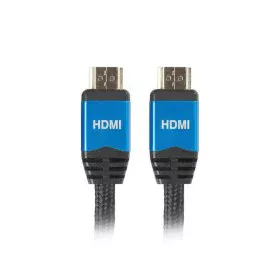 Cable HDMI Lanberg CA-HDMI-20CU-0018-BL Negro 1,8 m de Lanberg, Adaptadores DVI-HDMI - Ref: S9115347, Precio: 6,05 €, Descuen...