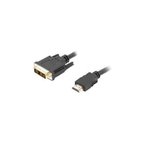 HDMI auf DVI Verbindungskabel Lanberg CA-HDDV-10CC-0030-BK Schwarz 3 m Stecker/Stecker von Lanberg, DVI-Kabel - Ref: S9115361...