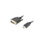 Adaptateur HDMI vers DVI Lanberg CA-HDDV-20CU-0018-BK Noir 1,8 m de Lanberg, Câbles DVI - Réf : S9115362, Prix : 5,87 €, Remi...