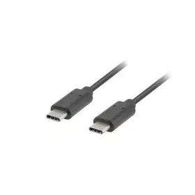 Cavo USB-C Lanberg CA-CMCM-10CU-0010-BK Nero 1 m (1 Unità) di Lanberg, Cavi USB - Rif: S9115383, Prezzo: 2,21 €, Sconto: %