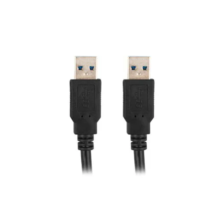 Cable USB Lanberg CA-USBA-30CU-0018-BK 1,8 m Negro de Lanberg, Protectores de pantalla - Ref: S9115400, Precio: 4,24 €, Descu...