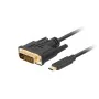 Cabo USB-C para DVI-D Lanberg CA-CMDV-10CU-0018-BK Preto 1,8 m de Lanberg, Cabos DVI - Ref: S9115416, Preço: 14,76 €, Descont...