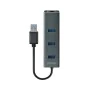 Hub USB 4 Ports Savio AK-58 Ethernet (RJ-45) Gris de Savio, Hubs USB - Réf : S9115465, Prix : 22,02 €, Remise : %