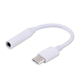 USB C to Jack 3.5 mm Adapter Savio AK-35 White 0,12 m by Savio, USB Cables - Ref: S9115487, Price: 3,42 €, Discount: %