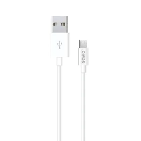 Cavo da USB a micro USB Savio CL-124 Bianco 2 m di Savio, Cavi USB - Rif: S9115489, Prezzo: 4,05 €, Sconto: %