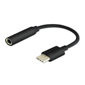 USB C to Jack 3.5 mm Adapter Savio AK-35/B Black by Savio, USB Cables - Ref: S9115495, Price: 3,45 €, Discount: %