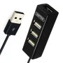 Hub USB 3 Portas Unitek Y-2140 Preto de Unitek, Hubs USB - Ref: S9115525, Preço: 7,97 €, Desconto: %