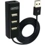 Hub USB 3 Portas Unitek Y-2140 Preto de Unitek, Hubs USB - Ref: S9115525, Preço: 7,97 €, Desconto: %