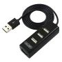 Hub USB 3 Portas Unitek Y-2140 Preto de Unitek, Hubs USB - Ref: S9115525, Preço: 7,97 €, Desconto: %