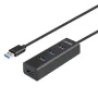 4-Port USB Hub Unitek Y-3089 Black by Unitek, USB hubs - Ref: S9115526, Price: 15,40 €, Discount: %