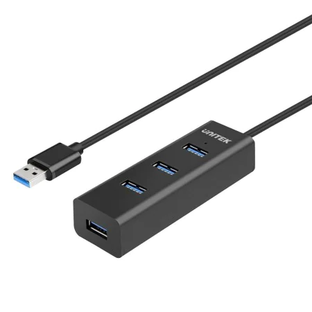 Hub USB 4 Ports Unitek Y-3089 Noir de Unitek, Hubs USB - Réf : S9115526, Prix : 15,25 €, Remise : %