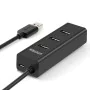 4-Port USB Hub Unitek Y-3089 Black by Unitek, USB hubs - Ref: S9115526, Price: 15,40 €, Discount: %