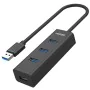 Hub USB 4 Ports Unitek Y-3089 Noir de Unitek, Hubs USB - Réf : S9115526, Prix : 15,25 €, Remise : %