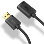 USB Cable Unitek Y-C457GBK Male Plug/Socket Black 1 m by Unitek, USB Cables - Ref: S9115529, Price: 6,20 €, Discount: %