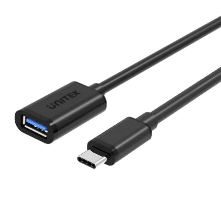 Cavo da USB-C a USB Unitek Y-C476BK 20 cm di Unitek, Adattatori USB - Rif: S9115551, Prezzo: 7,55 €, Sconto: %