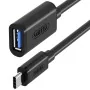 Cabo USB-C para USB Unitek Y-C476BK 20 cm de Unitek, Adaptador USB - Ref: S9115551, Preço: 7,91 €, Desconto: %