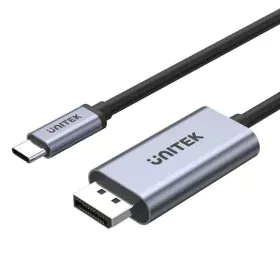 Cavo da USB-C a DisplayPort Unitek V1409A Maschio/Maschio 2 m di Unitek, Adattatori USB - Rif: S9115552, Prezzo: 18,30 €, Sco...