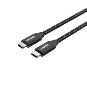 Cabo USB C Unitek C14059BK Preto 2 m de Unitek, Cabos USB - Ref: S9115639, Preço: 9,21 €, Desconto: %