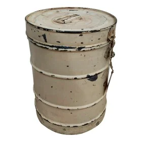 Decorative canister Alexandra House Living Cream Iron Traditional style 26 x 34 x 26 cm by Alexandra House Living, Lidded Sto...