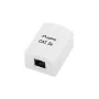 Connecteur RJ45 Catégorie 5 UTP Lanberg OU5-0001-W Blanc de Lanberg, Câbles Ethernet - Réf : S9115860, Prix : 1,88 €, Remise : %