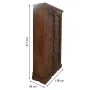 Armoire Alexandra House Living Marron Bois Recyclé 42 x 217 x 118 cm de Alexandra House Living, Penderies - Réf : D1631888, P...