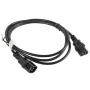 CPU – Monitor Power Cable Lanberg CA-C13E-10CC-0018-BK Black 1,8 m by Lanberg, Cables - Ref: S9117886, Price: 4,24 €, Discoun...