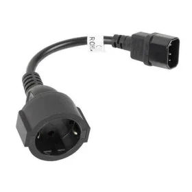 Power Cord Lanberg CA-C14E-10CC-0018-BK Black 20 cm by Lanberg, HDMI - Ref: S9117890, Price: 5,28 €, Discount: %