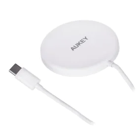 Cargador Inalámbrico Aukey Aircore Blanco de Aukey, Cargadores - Ref: S9117932, Precio: 17,63 €, Descuento: %