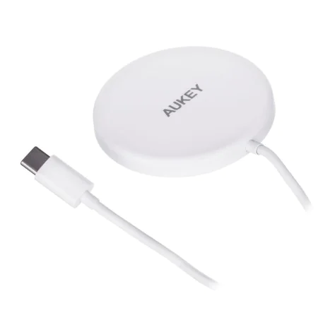 Caricabatterie Senza Fili Aukey Aircore Bianco di Aukey, Caricabatterie - Rif: S9117932, Prezzo: 17,76 €, Sconto: %