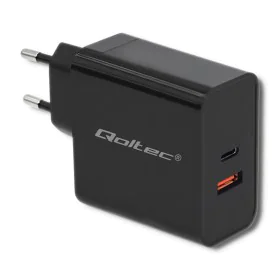 Chargeur mural Qoltec 51716 Noir (1 Unité) de Qoltec, Chargeurs - Réf : S9118036, Prix : 21,22 €, Remise : %