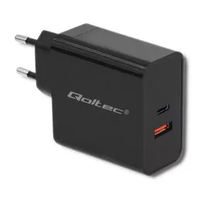 Chargeur mural Qoltec 51716 Noir (1 Unité) de Qoltec, Chargeurs - Réf : S9118036, Prix : 21,18 €, Remise : %