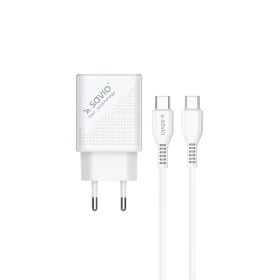 Wall Charger Savio LA-05 White 18 W by Savio, Chargers - Ref: S9118043, Price: 14,99 €, Discount: %