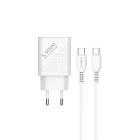 Carregador de Parede Savio LA-05 Branco 18 W de Savio, Carregadores - Ref: S9118043, Preço: 14,99 €, Desconto: %