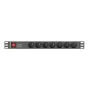 Regleta Lanberg PDU-07E-0200-BK de Lanberg, Armarios y estanterías - Ref: S9118251, Precio: 22,98 €, Descuento: %