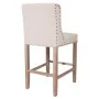 Tabouret Alexandra House Living Beige Bois d'hévéa 58 x 104 x 48 cm de Alexandra House Living, Chaises et canapés - Réf : D16...