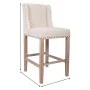 Tabouret Alexandra House Living Beige Bois d'hévéa 58 x 104 x 48 cm de Alexandra House Living, Chaises et canapés - Réf : D16...