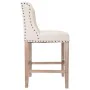 Tabouret Alexandra House Living Beige Bois d'hévéa 58 x 104 x 48 cm de Alexandra House Living, Chaises et canapés - Réf : D16...