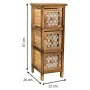 Cassettiera Alexandra House Living Marrone Legno Legno di paulownia 26 x 61 x 22 cm di Alexandra House Living, Comò e cassett...