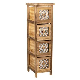 Cassettiera Alexandra House Living Marrone Legno Legno di paulownia 26 x 61 x 22 cm di Alexandra House Living, Comò e cassett...