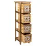 Cassettiera Alexandra House Living Marrone Legno Legno di paulownia 26 x 61 x 22 cm di Alexandra House Living, Comò e cassett...