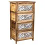 Cassettiera Alexandra House Living Marrone Legno Legno di paulownia 29 x 73 x 40 cm di Alexandra House Living, Comò e cassett...