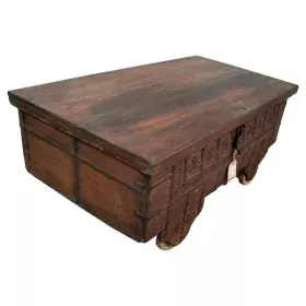 Coffre Alexandra House Living Marron Bois Recyclé 59 x 49 x 106 cm de Alexandra House Living, Tables - Réf : D1631927, Prix :...