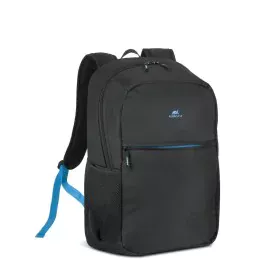 Laptop Backpack Rivacase Regent 8069 Black Cyan Monochrome by Rivacase, Bags and covers for laptops and netbooks - Ref: S9119...