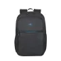 Mochila para notebook Rivacase Regent 8069 Preto Ciano Monocromática de Rivacase, Bolsas e capas para computadores portáteis ...