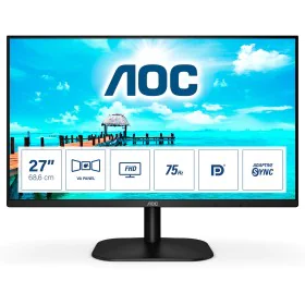 Écran AOC 27B2QAM 27" LED VA Flicker free 75 Hz de AOC, Ecrans PC - Réf : S9119553, Prix : 136,38 €, Remise : %